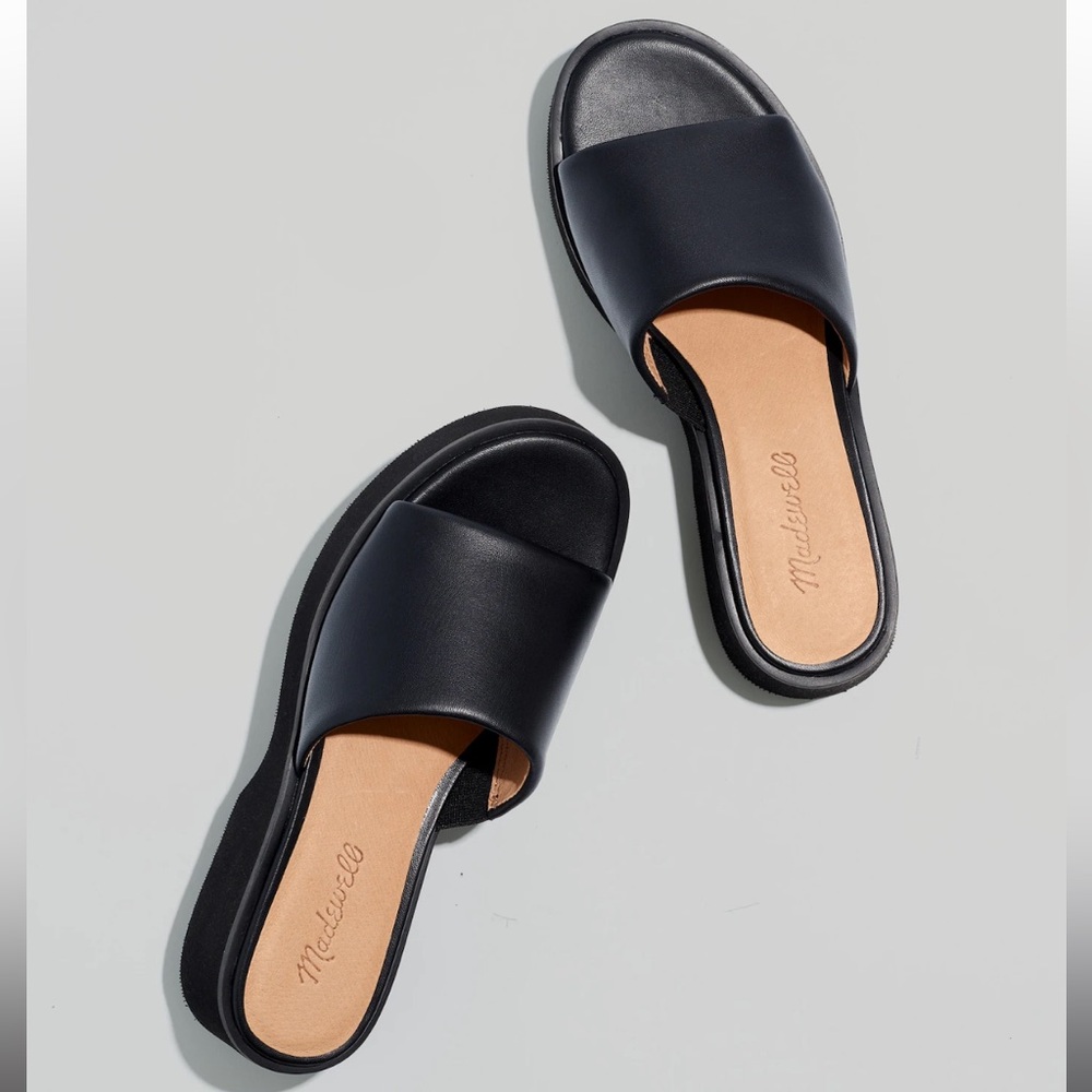 Madewell Meesha Platform Mule 9 Black